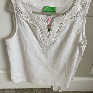 Pappagallo linen top